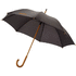 23" Jova-sateenvarjo, puinen varsi ja kahva, musta lisäkuva 1